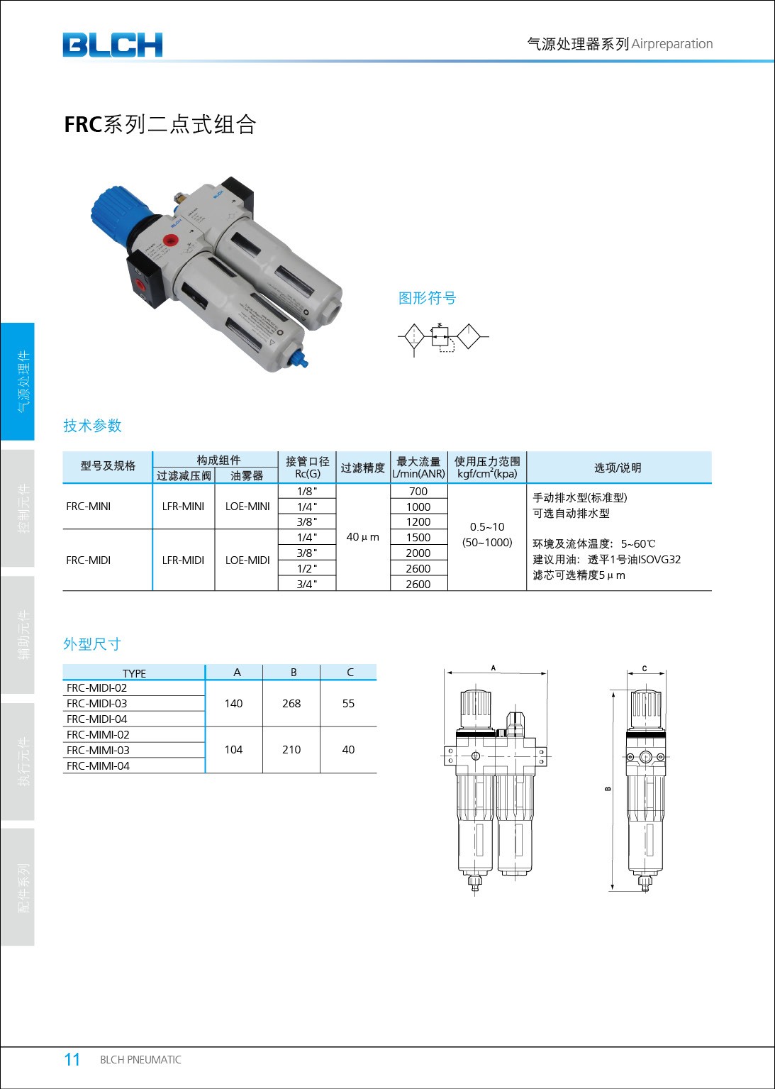 費(fèi)斯托型FRC系列二點(diǎn)式組合